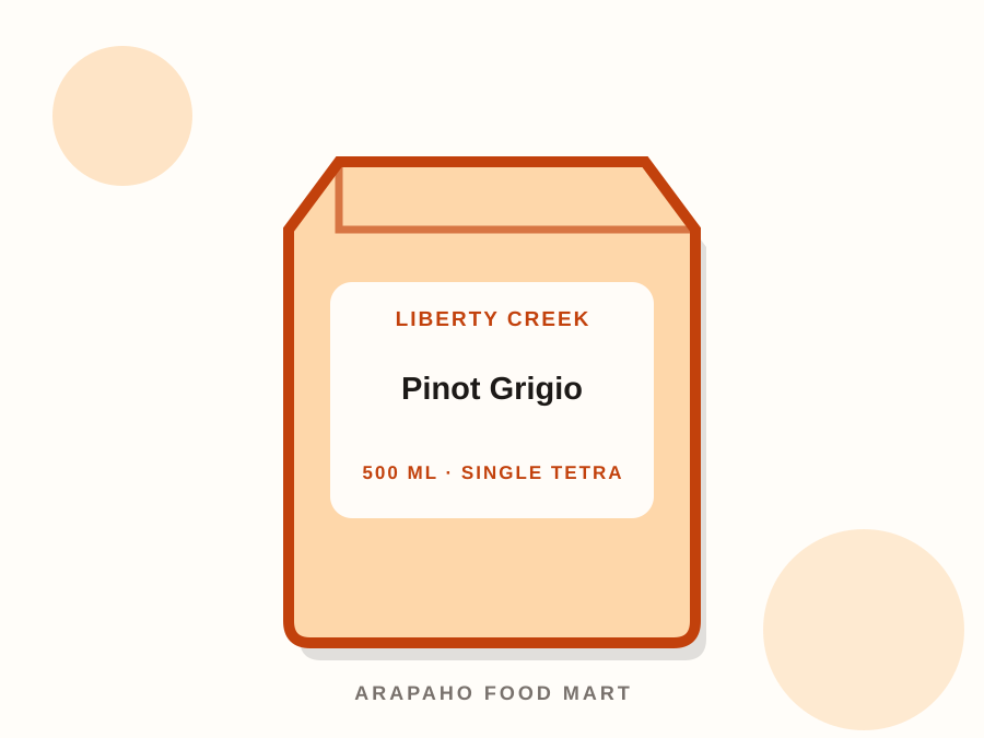 Liberty Creek Pinot Grigio product