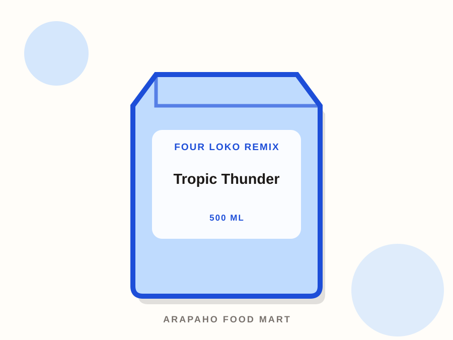 Four Loko Remix Tropic Thunder product