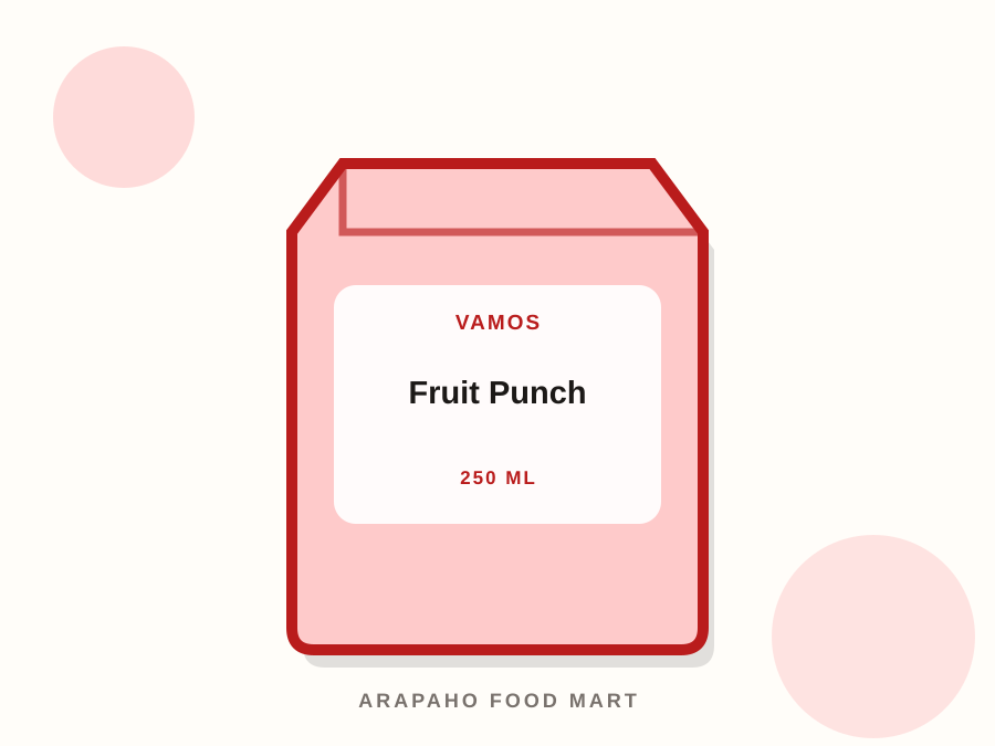 Vamos Fruit Punch product