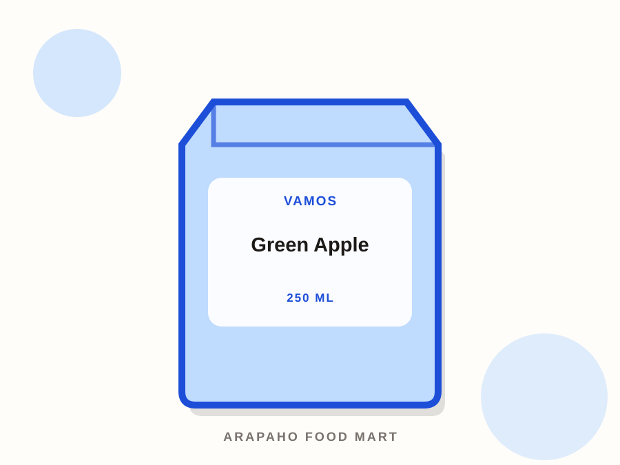 Vamos Green Apple product