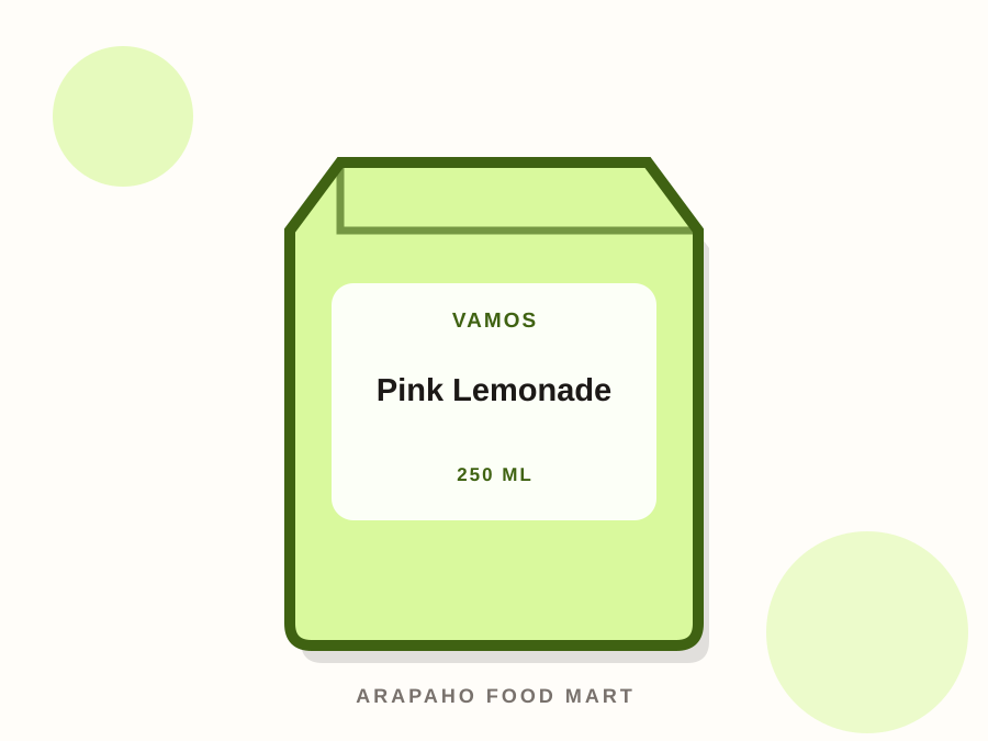 Vamos Pink Lemonade product