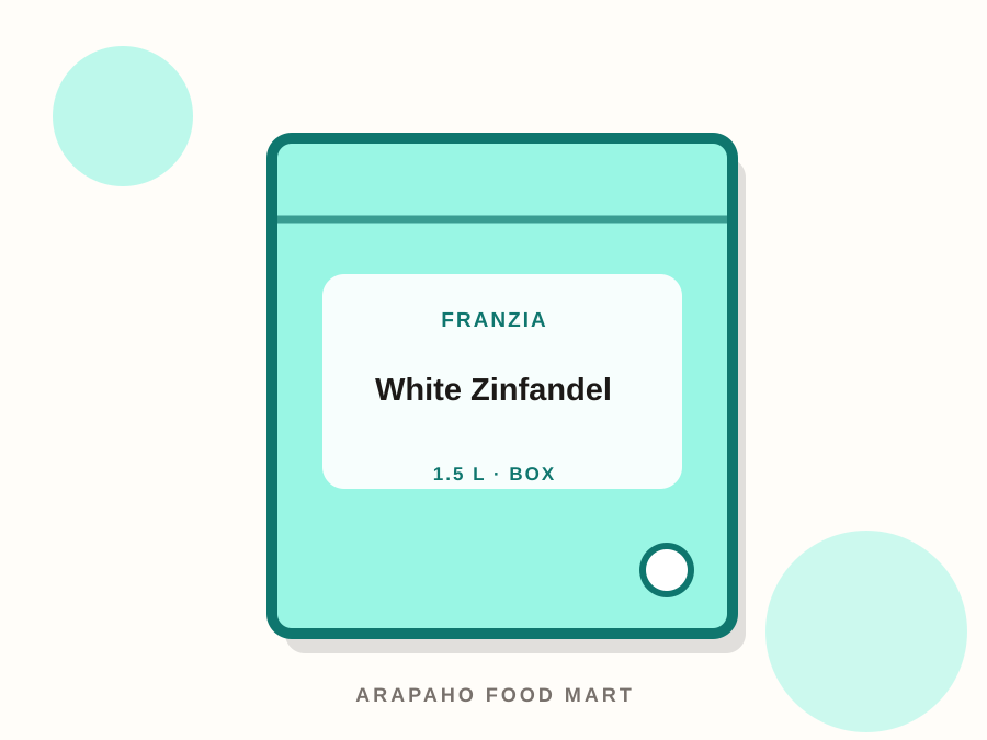 Franzia White Zinfandel product