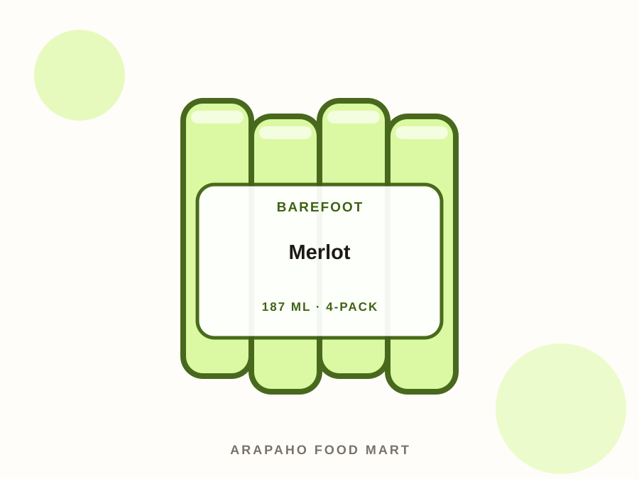Barefoot Merlot product