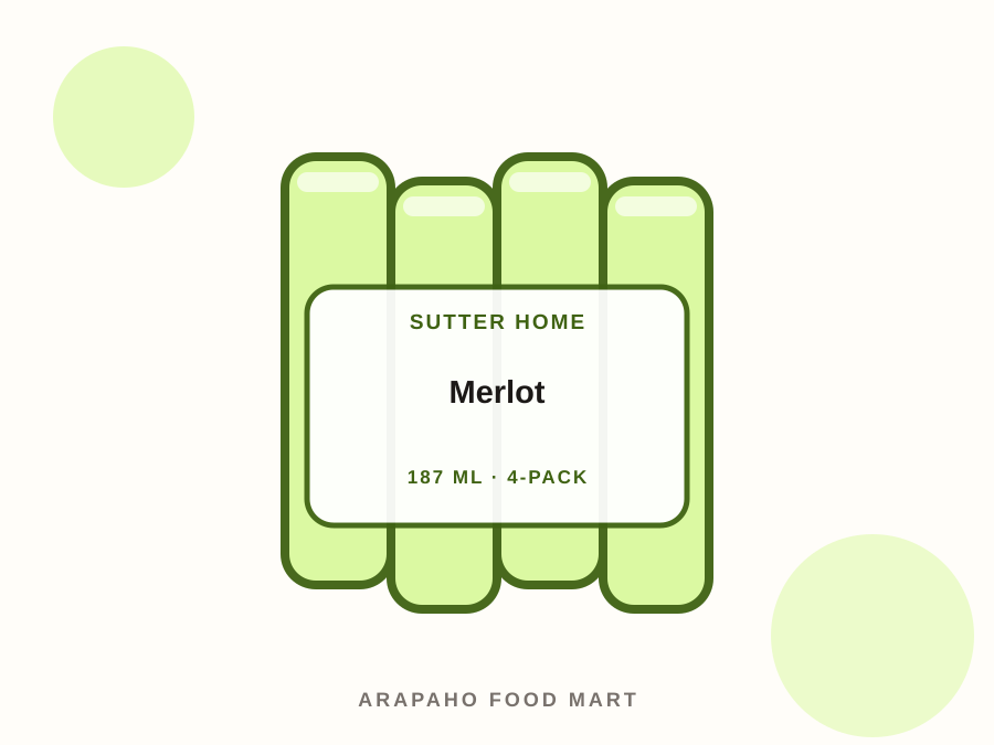 Sutter Home Merlot product