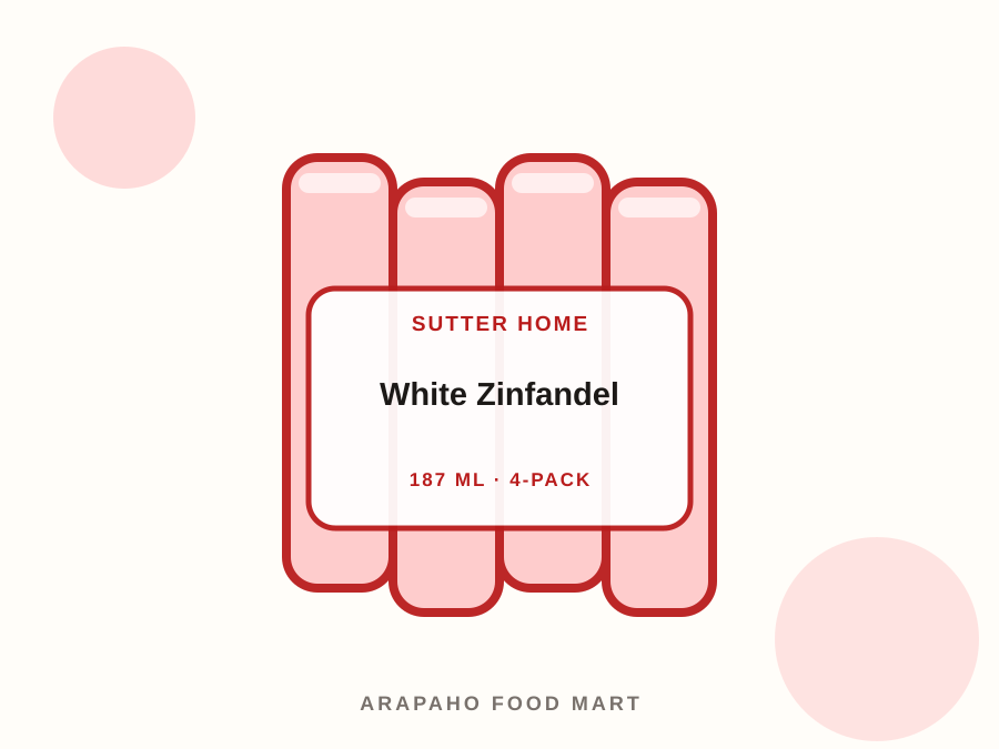Sutter Home White Zinfandel product