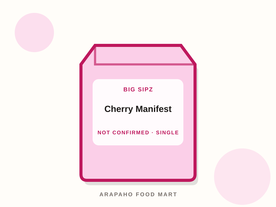 Big Sipz Cherry Manifest product