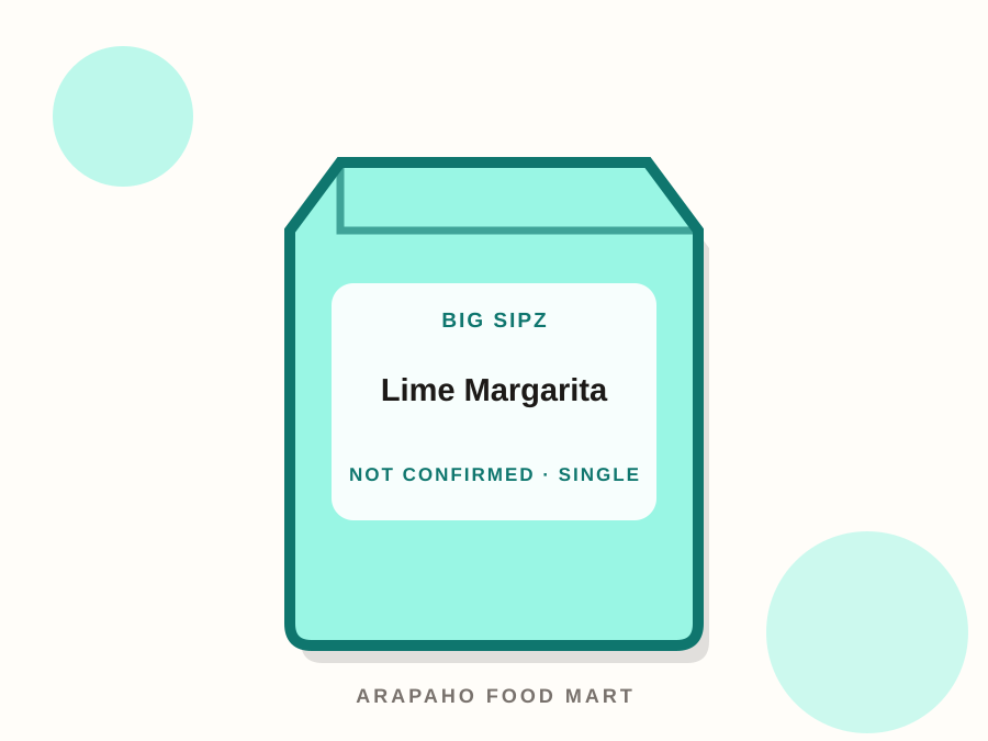 Big Sipz Lime Margarita product