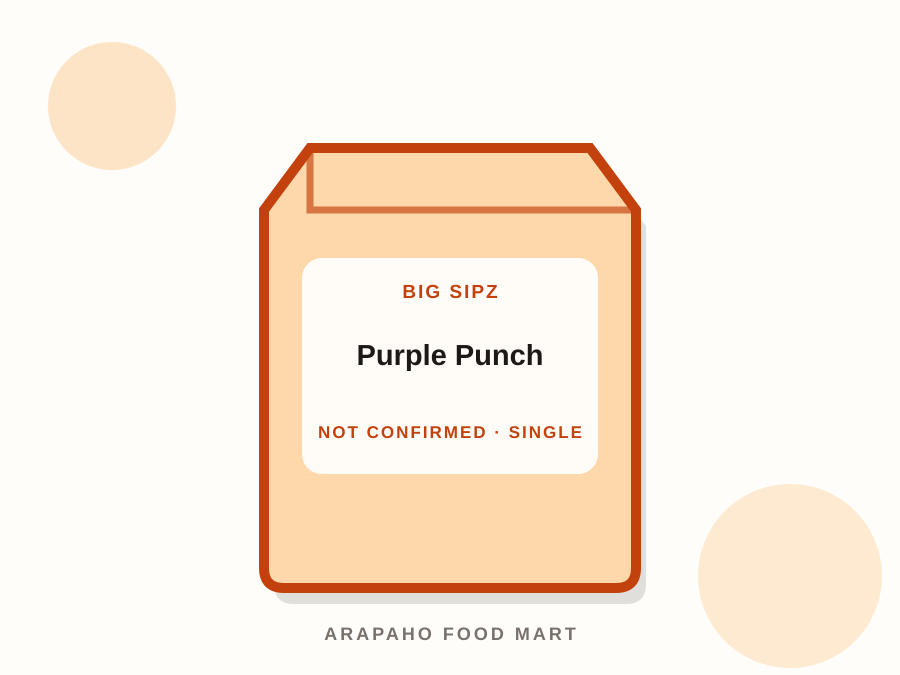 Big Sipz Purple Punch product