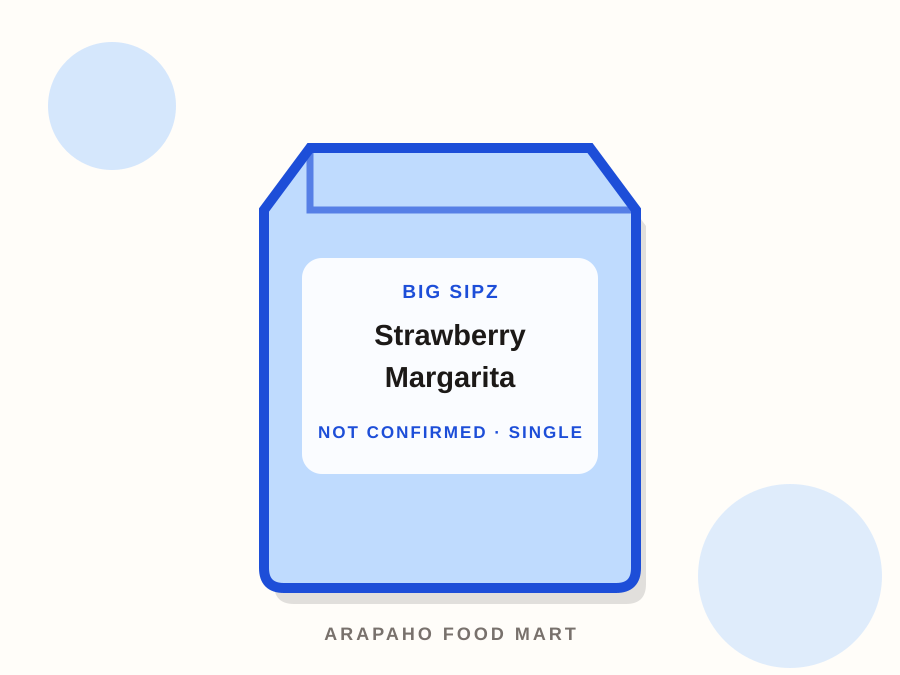 Big Sipz Strawberry Margarita product