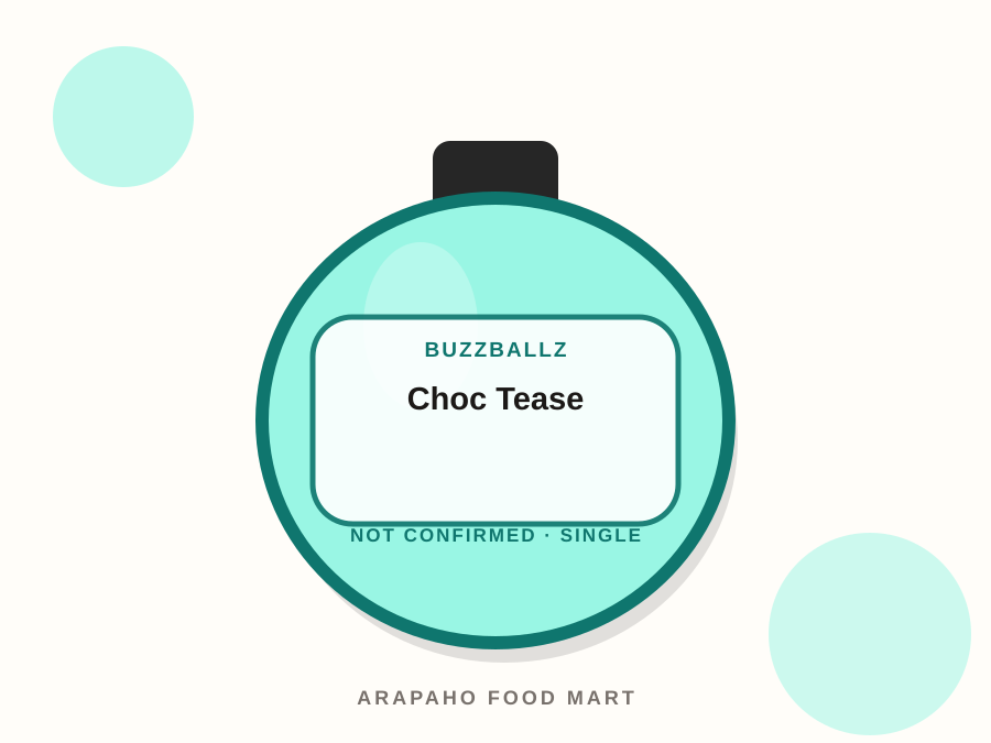 BuzzBallz Chillers Choc Tease product