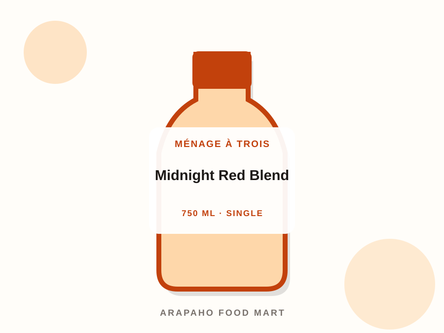 Ménage à Trois Midnight Red Blend product