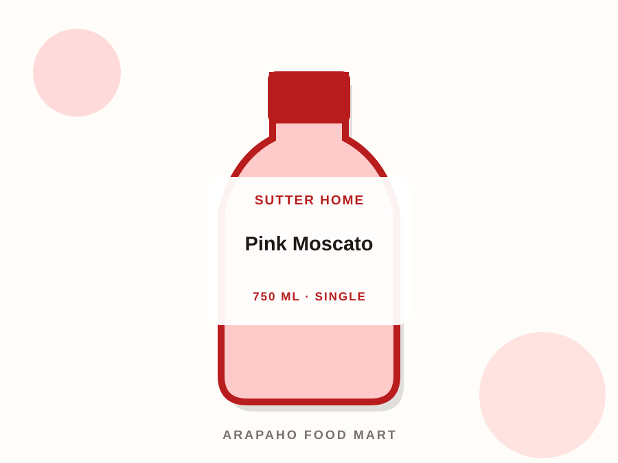 Sutter Home Pink Moscato product