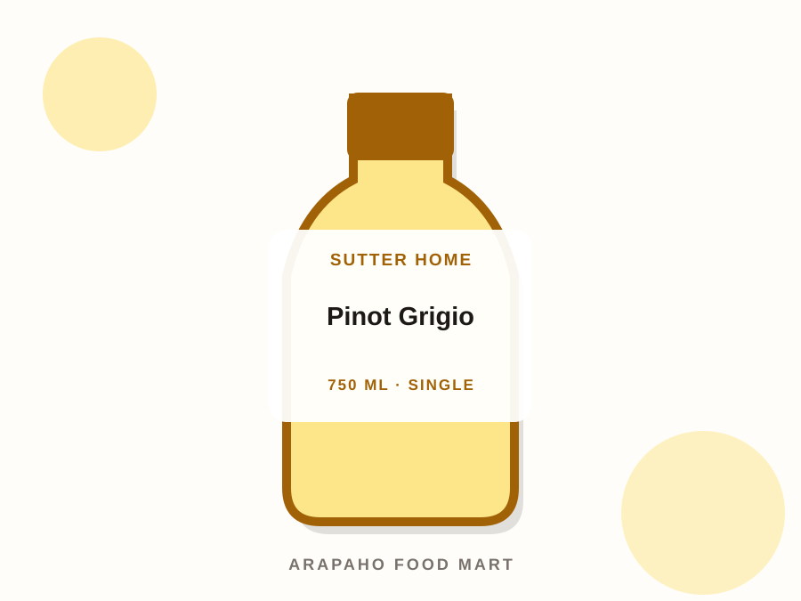 Sutter Home Pinot Grigio product