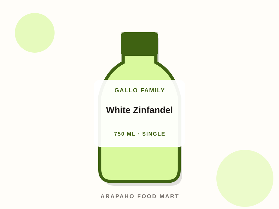 Gallo Family White Zinfandel product