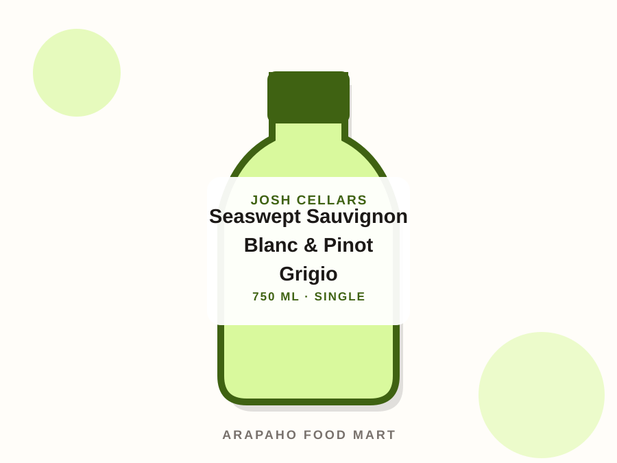 Josh Cellars Seaswept Sauvignon Blanc & Pinot Grigio product