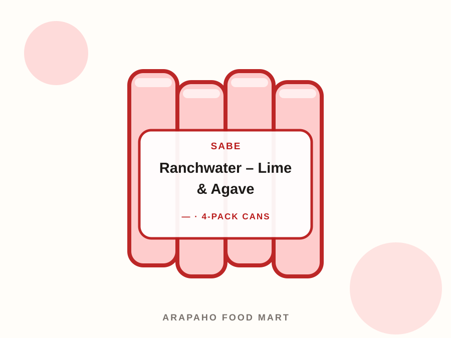 SABE Ranchwater – Lime & Agave product