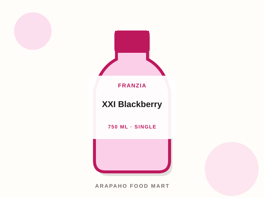XXI Blackberry product