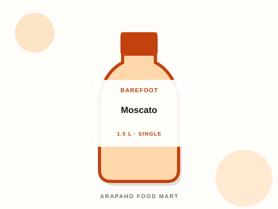 Barefoot Moscato product
