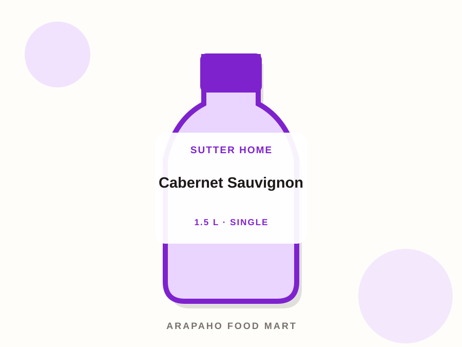 Sutter Home Cabernet Sauvignon product